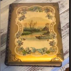 Antique Celluloid Photo Album